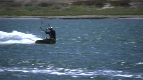 KITE SURFING Stock Footage 789326