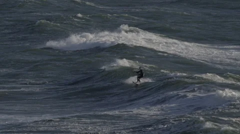 Kite surfing Stock Footage 37472339