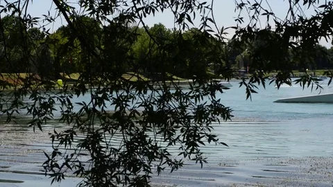 Kite surfing Stock Footage 77734811