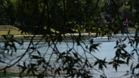 Kite surfing Stock Footage 77734960