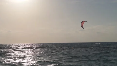 Kite surfing. Stock Footage 140432773