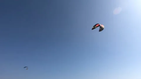 Kite surfing Stock Footage 145072142