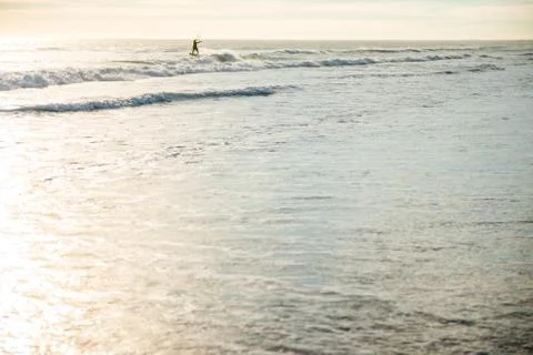 Kite surfing Stock Photos