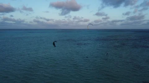 KITE SURFING ZANZIBAR Stock Footage 309521660