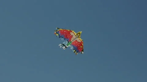Kite in the wind Stock Footage 45525181