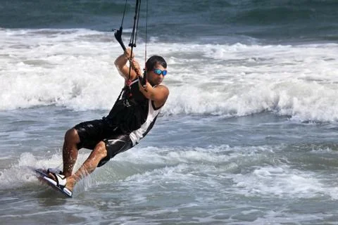 Kiteboarder Stock Photos