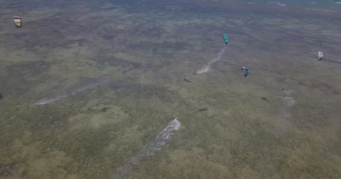 Kiteboarding, kite surf Stock Footage 99176551