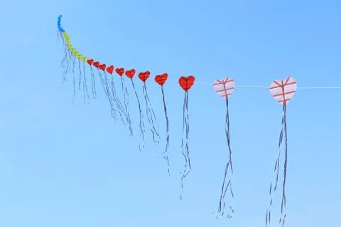 Kites in the sky Stock Photos
