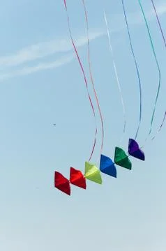 Kites in the sky Stock Photos