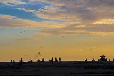 Kites in the sky Stock Photos