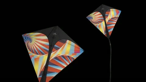 Kites Transition HD Stock Footage 10870468