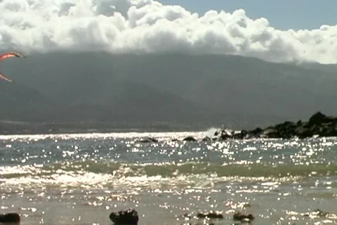 Kitesurf-crash-loop Stock Footage 1001825