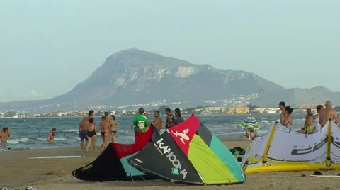 Kitesurf Stock Footage 29664468