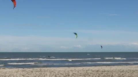 Kitesurf Stock Footage 94325797