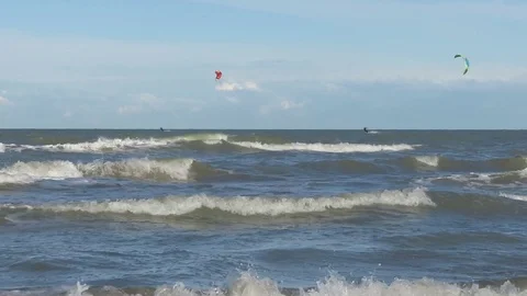 Kitesurf Stock Footage 94326317
