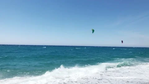 Kitesurf Vídeos de archivo 132320287
