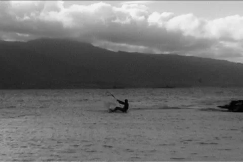 Kitesurf-good crashes Stock Footage 1001808