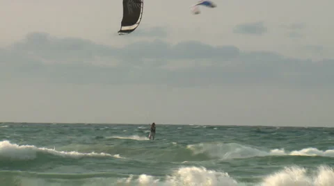 Kitesurfer Video stock 975224
