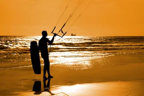 Kitesurfer Stock Photos