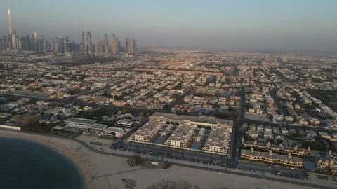 Kitesurfing in Dubai Stock Footage 157735319