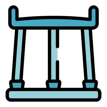 Kitesurfing extreme icon vector flat イラスト素材