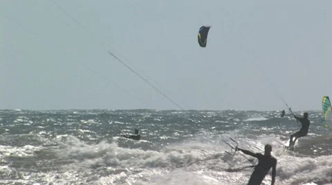 Kitesurfing Stock Footage 8570468