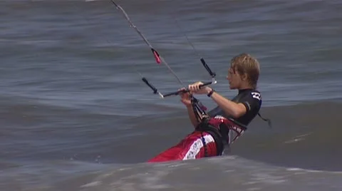 Kitesurfing 库存影片 8943284