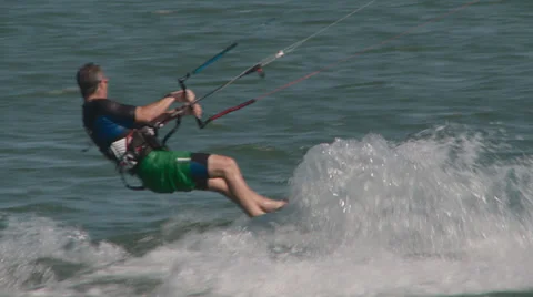 Kitesurfing Stock Footage 36725408
