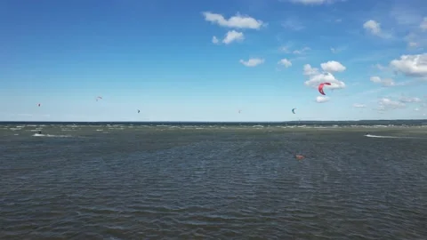 Kitesurfing Stock Footage 158406109