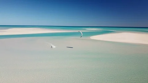 Kitesurfing the Kimberley Stock Footage 113163979