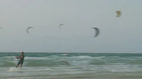 Kitesurfing25 Video stock 20989655