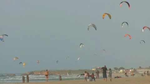 Kitesurfing27 Video stock 20992243