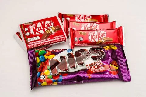 KitKat and Nips 写真素材