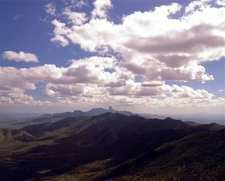 Kitt Peak Mountain Clouds PAL 스톡 동영상 540318