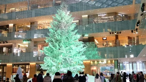 KITTE SHOPPING COMPLEX Stock Footage 84487739