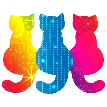 Kittens Stock Illustration