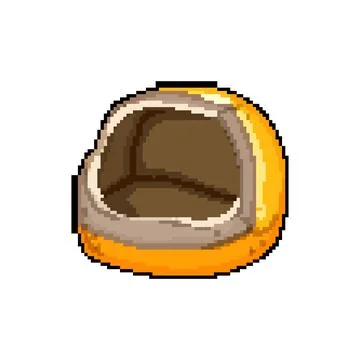 Kitty cat house pixel art vector illustration イラスト素材
