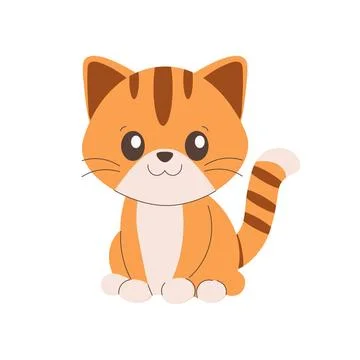Kitty, cat, Pet adoption, Help homeless animals find . Stock Illustration