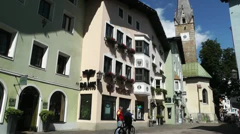 Kitzbuhel Austria 01 Stock Footage 11446093