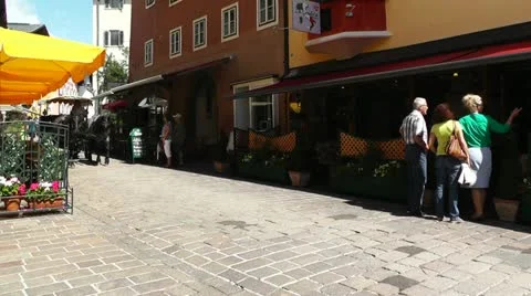 Kitzbuhel Austria 04 Stock Footage 11446309