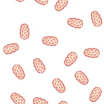 Kiwano orugets vector seamless pattern Stock Illustration
