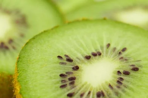 Kiwi as background. macro Stock Photos