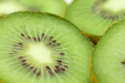 Kiwi as background. macro Stock Photos