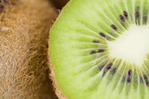 Kiwi background Stock Photos