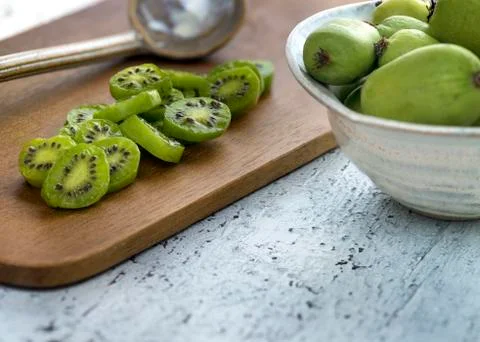 Kiwi berries Stock Photos