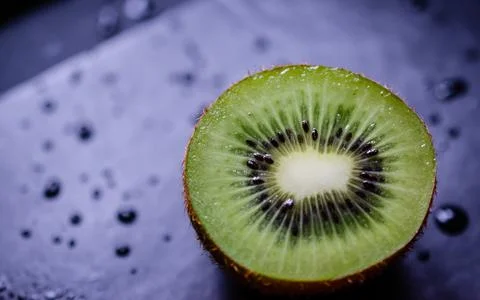 Kiwi close-up Stock Photos
