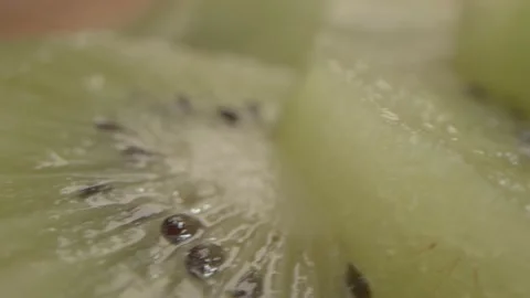Kiwi Closeup Stock Footage 157884972