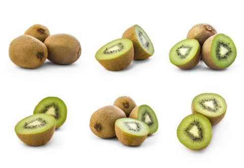 Kiwi collage Stock-Fotos