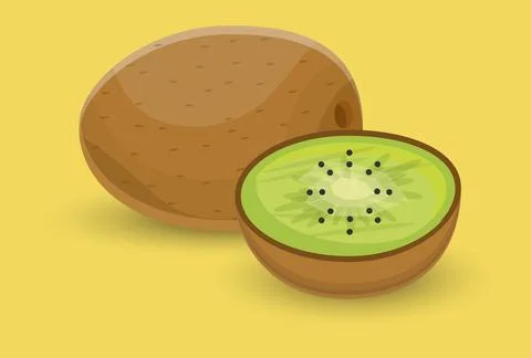Kiwi Concept Illustration Stock Illustration