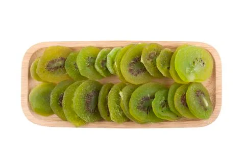 Kiwi dried fruit Stock Photos